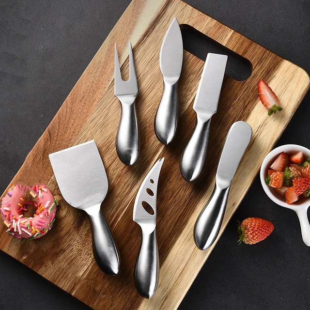 Cheese Knife Butter Set Cooking Utensils Grater For Bread Toast Tools Butter Slicer Strawberry Jam Spreader Kitchen Accessories
