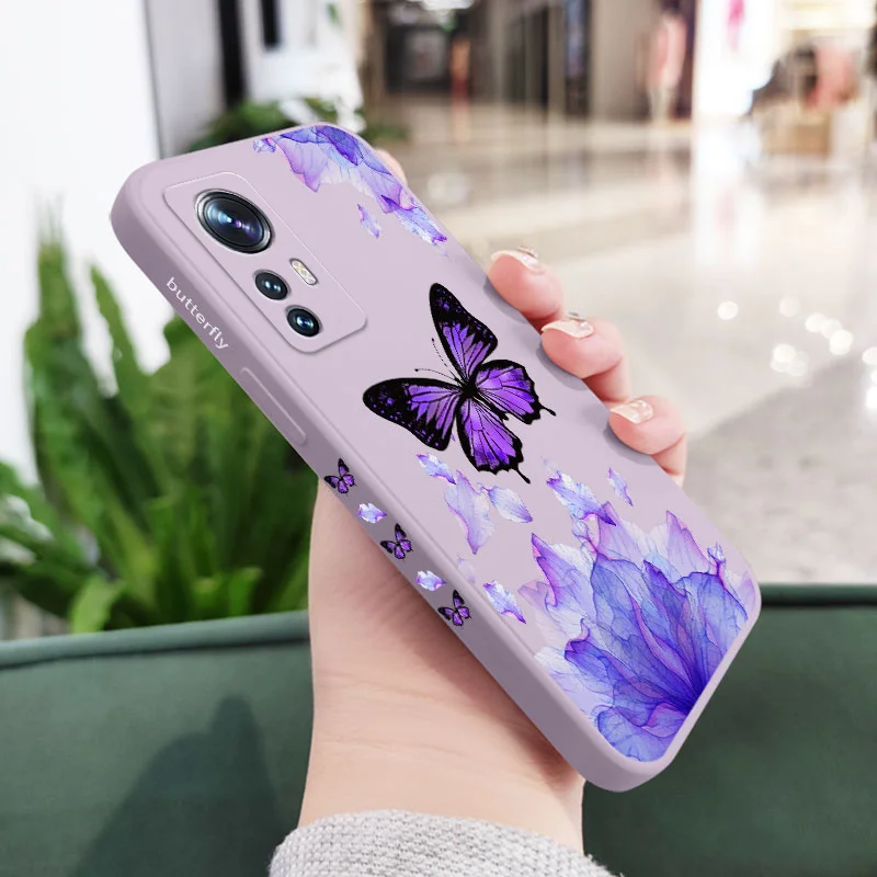 Printed Butterfly Design Phone Case