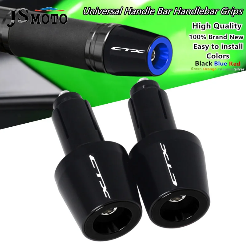 

For HONDA CTX 700/700N CTX700 CTX700N Motorcycles accessories CNC Handlebar Grips Anti Vibration Plug Slider Handle Bar Ends Cap