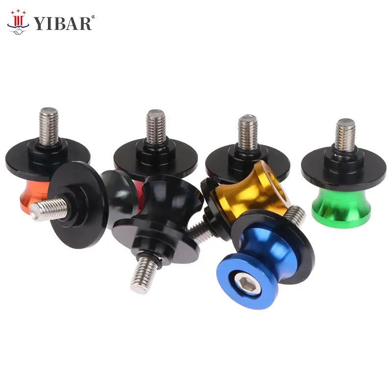 8/10mm Motorcycle Rear Swing Arm Stand Screws Swingarm Spools Slider Parts