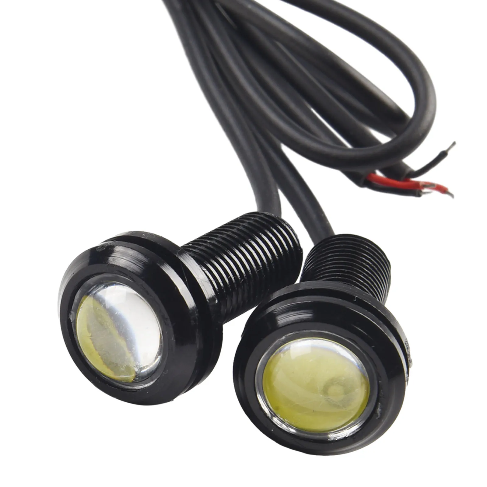 

4 PCS Car Light Front Grille Lamps Bumper Grill Hood White Led Lights DC 12V 6000K Waterproof Universal Auto Accessories