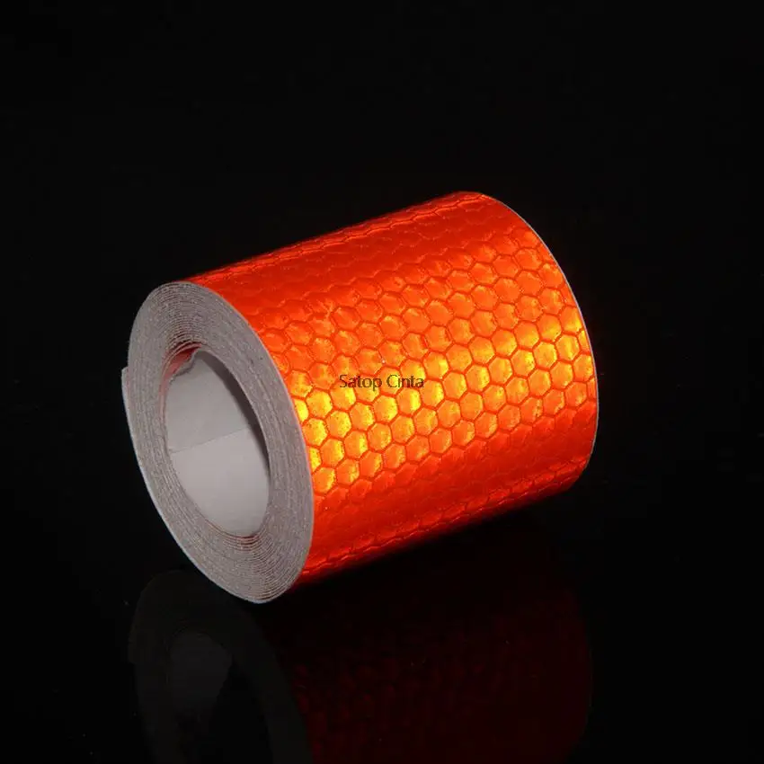 3M Reflective Tape PVC Adhesive Reflector Stickers Safety Warning Reflective Sign For Car Motorcycle Bicycles Warning Decoration