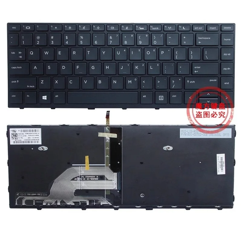 

SSEA New US Keyboard With backlight For HP Probook 430 G5 440 G5 445 G5