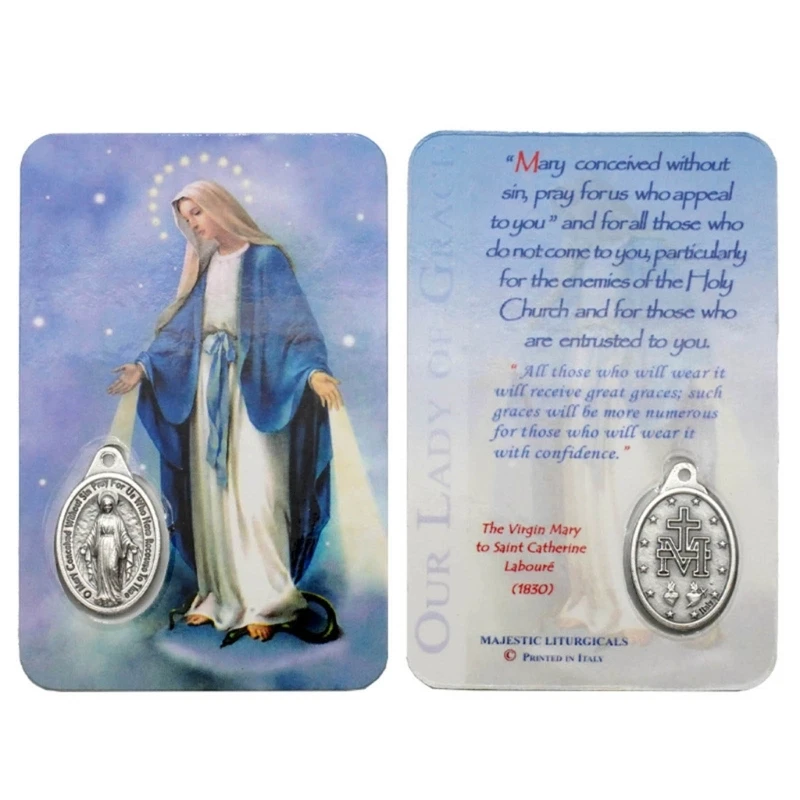 Christian Character Card Double Side Travel Cards Diverses Personalities Card