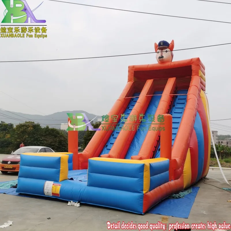 Tobogán inflable comercial adultos, 7 metros de alto, precio de venta de fábrica China, inflable, KK|Castillos - AliExpress