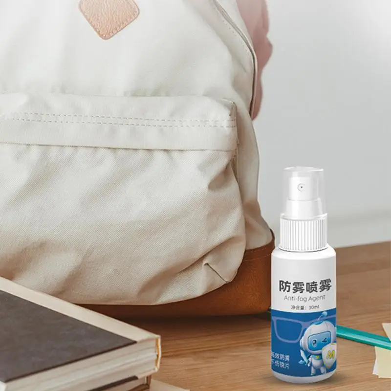 50ML Anti-Fog Spray Eyeglass Cleaner Spray Mild Formula 30ml Lens Cleaner And Defogger Swim Goggles Snorkel