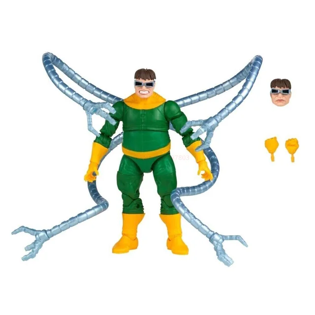 Marvel Hasbro Legends Series Spider-Man 60th Anniversary Silk and Doctor  Octopus 2-Pack 15 cm Action Figures, 9 Accessories, Multicolor, F3462