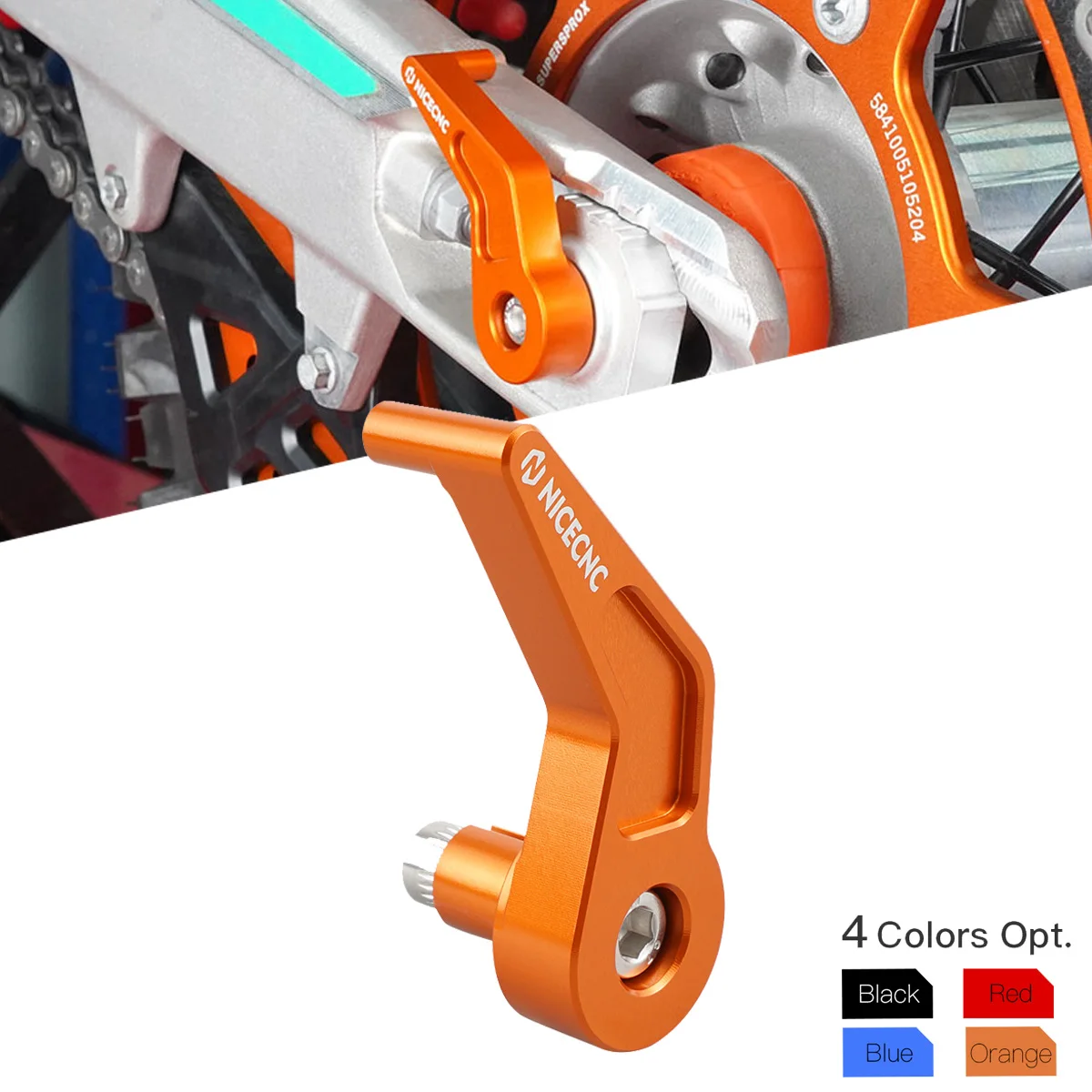 Sangle Traction Arrière Moto Avec Ressort - Réglable 435-475mm, Pour KTM Dirt Bike