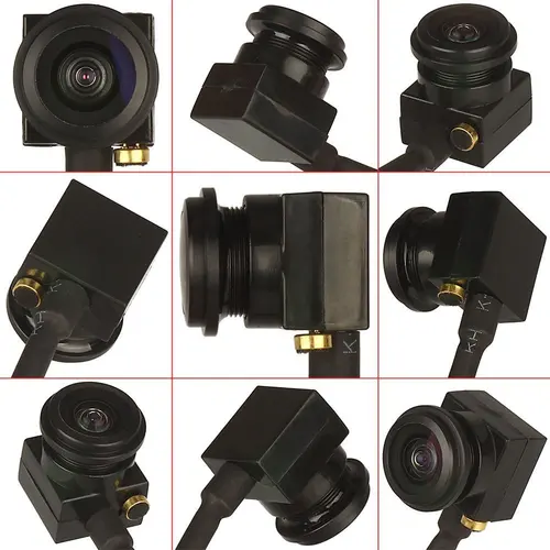 CCTV 1/3 소니 CCD 1000TVL 1.8mm 광각 HD 보안 감시 카메라, 오디오 마이크 포함 4