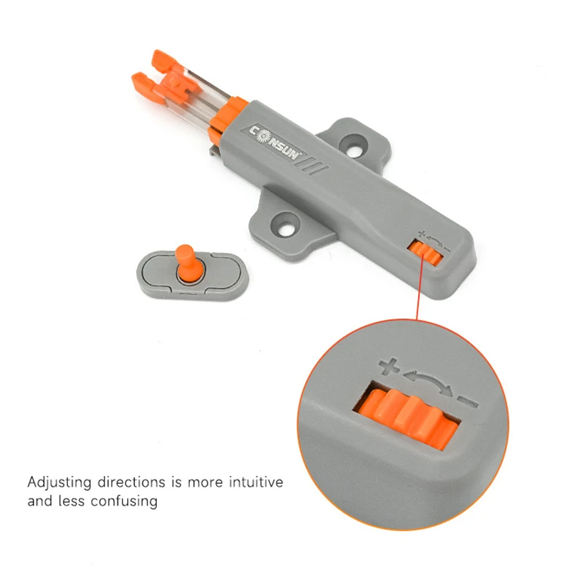 Cabinet Door Rebound Device Fixer Spring Furniture Hardware