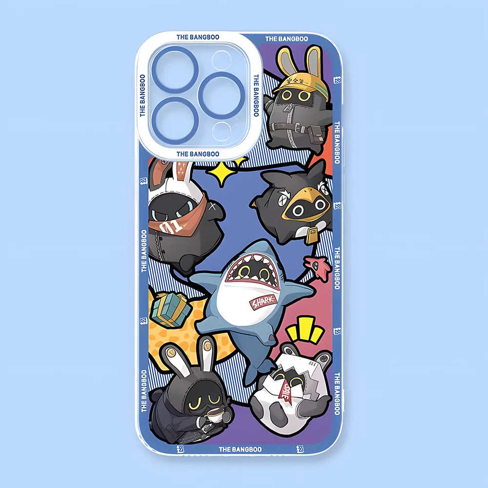 Zenless Zone Zero Bangboo Transparent Soft Back Phone Case