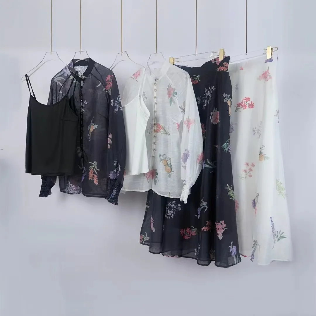 dress Australian fashion summer dresses 2024 printed Long dresses skirt set Elegant dress Womens midi dresses