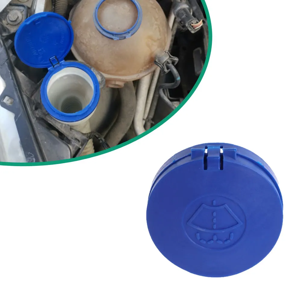Windshield Washer Cap 2Pcs Car Windshield Wiper Washer Fluid Reservoir Lid Cover For Peugeot 106 107 206 207 306 307 406 407 Citroen C1 C4