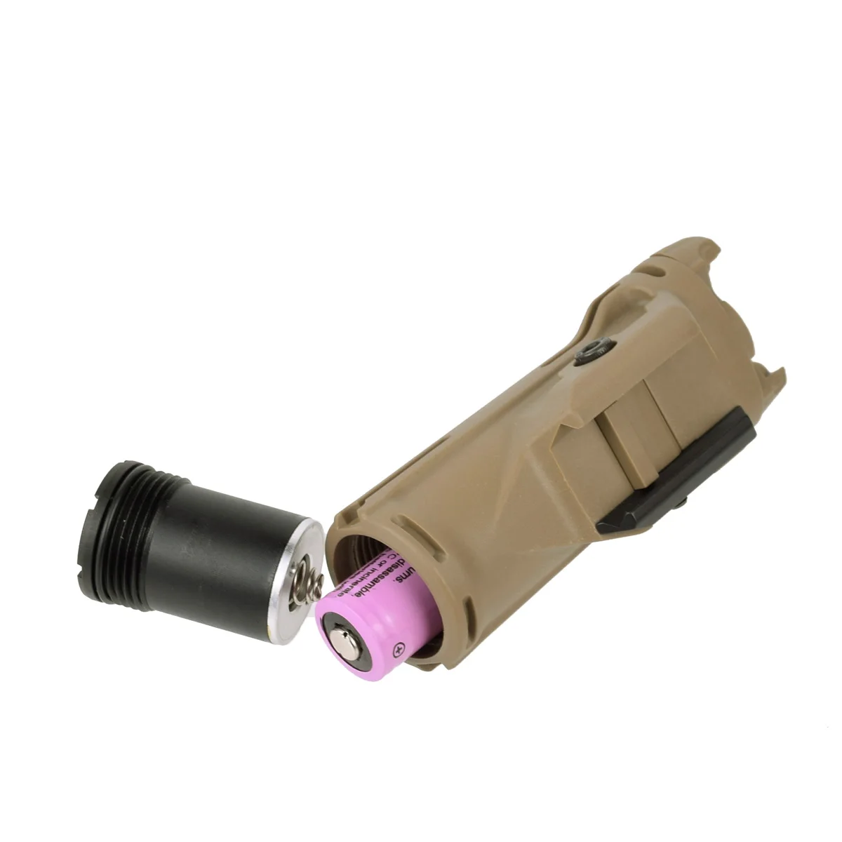 SF XH15 Taktische Pistolenleuchte, 350 Lumen, LED-Pistolen-Taschenlampe, 20 mm, Picatinny-Schiene, kompatibel mit Glock 17 18 Rapid Deploy Holster – Detail 11