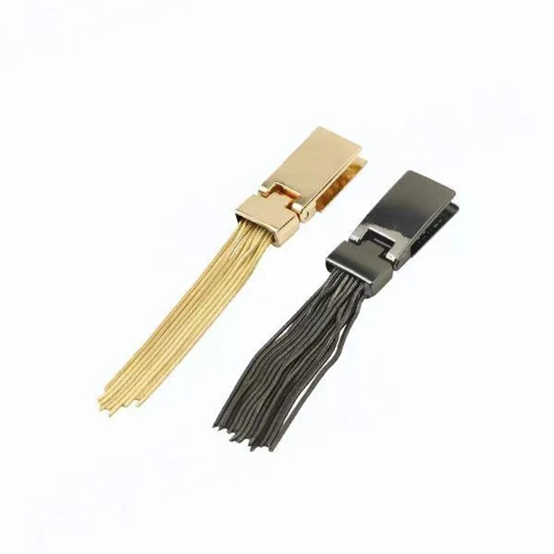 

2pcs/Lot Handbag Decoration DIY Fashion Shoulder Bag Tassel Pendant Metal Buckle Purse Hardware Crafts Key Ring Accessories