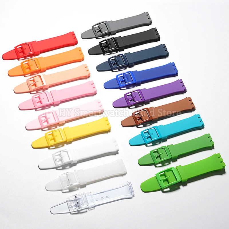 Colorful Silicone Watch Strap - Versatile Rubber Wristband
