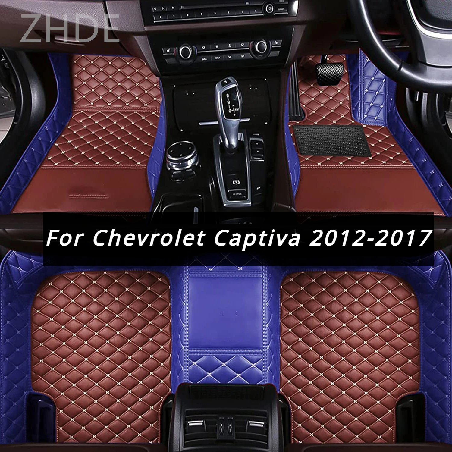 

RHD Carpet for Chevrolet Captiva 5 Seater 2017 2016 2015 2014 2013 2012 Car Floor Mats Foot Rug Custom Auto Interior Accessories