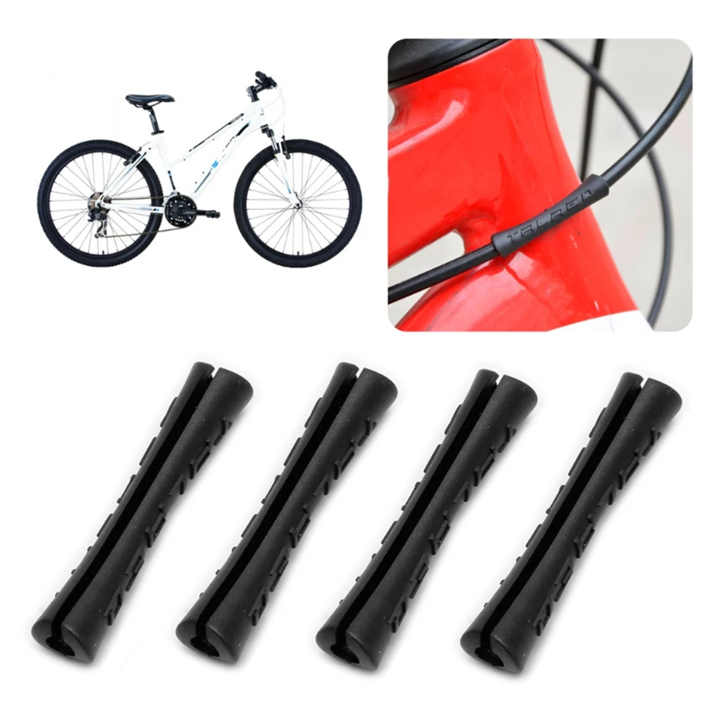 BicycleCableProtectorUniversalRubberBrakeShiftLineFramePipe