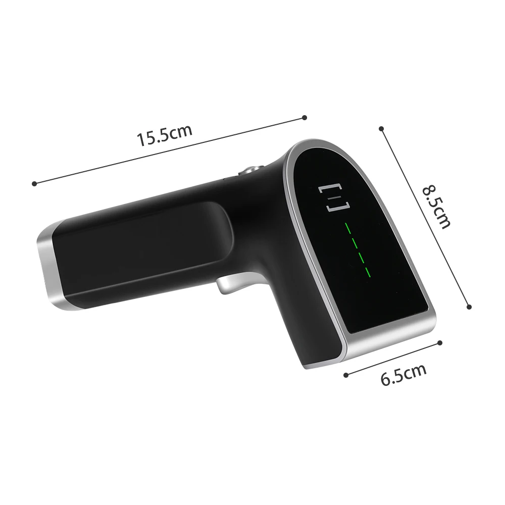 크래들이 있는 무선 QR 2D 바코드 스캐너, 휴대용 USB 유선 바코드 리더, 수동 및 연속 지지대 용지 및 스크린