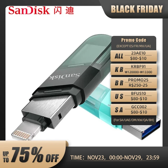 Clé USB Type-C iXpand Flash Drive Luxe de SanDisk - 128 Go - Apple