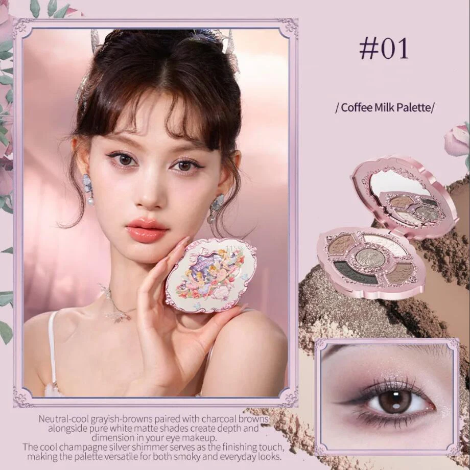 Flower Knows Makeups Set Midsummer Fairytales Flowerknows Eyeshadow Little Angel Highlight Strawberry Rococo Lip Glaze 11pcs Kit 3