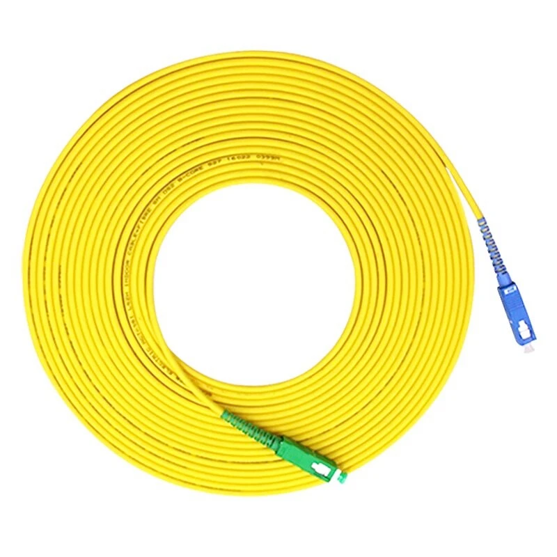 

Jumper SC UPC to SC APC, Single Mode Optical Fiber Patch Cord, 3.0mm, PVC, G657A, SM FTTH Optic Cable, 1m, 2m, 3M, 5m, 50Pcs