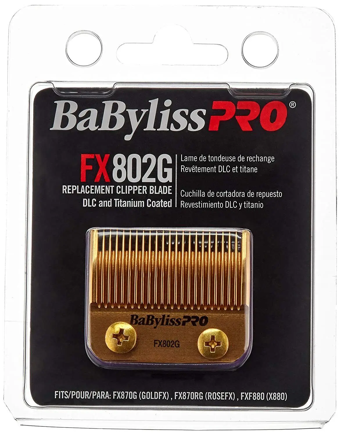 Lame di ricambio professionali per BaByIissPRO FX707 FX802 e Cordless 8148 Clip magica tagliacapelli e tagliacapelli