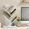 Creative Bookshelf Multi-Laye Bookcase Small Wood Bookshelf Home Decor Bookshelves Student Desk Table Bookshelf Wooden Shelves 1