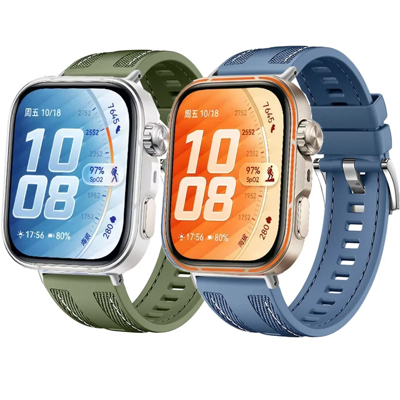 Breathable Silicone Nylon Strap for Smartwatch - Premium Quality Band Replacement