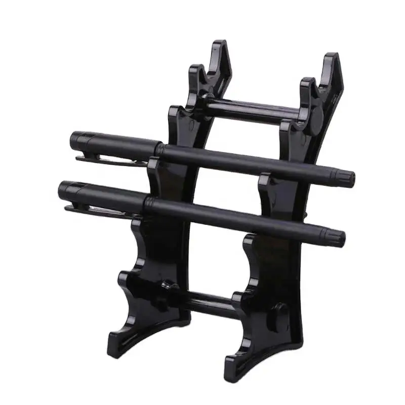 Makeup Brush Eyeshadow Pencil Pen Display Stand 6 Rooms Rack Organizer Holder