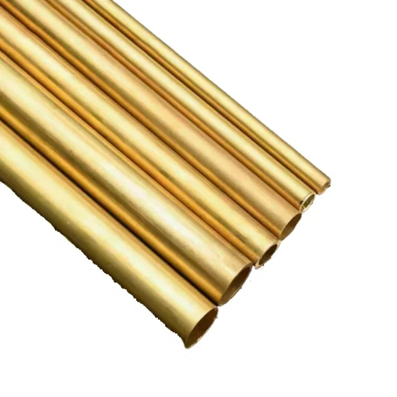 1Pcs Length 500mm H62 Brass Tube Capillary Tube OD 6/6.5/7/7.5/8/8.5mm Wall Thickness 0.2mm-2mm brass tube