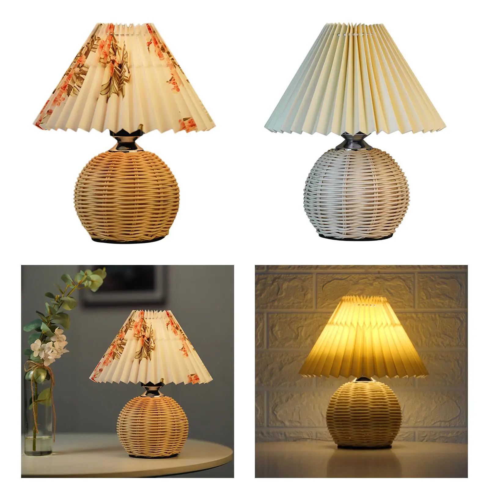 European USB Table Lamp Craft Ornament Dimmable Baby Night Light LED Bulb