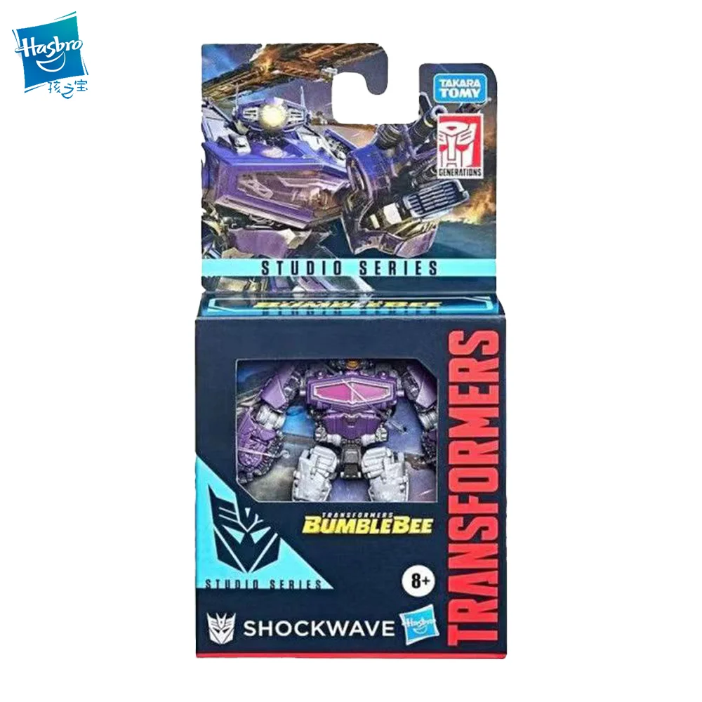 Hasbro Transformers Generations Studio Series Core Class Bumblebee Shockwave 8CM Children's Toy Gifts Collection Toys F3139