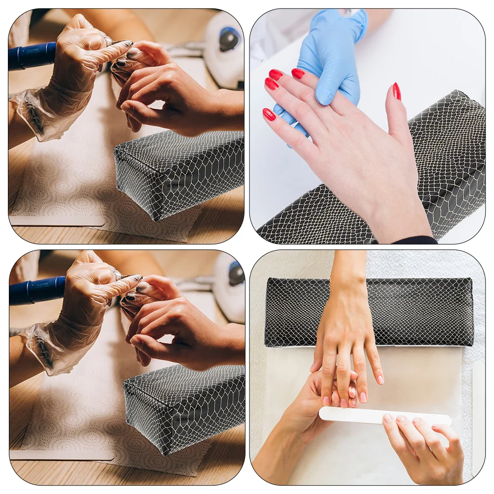 Premium Pu Nail Hand Rest Practical Manicure Arm Pillow Nail Rest Cushion Bolster For Use Long Lasting Hand Rests