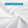 2pcs Zippered Waterproof Pillow Cover, Oil-resistant Knitted Pillow Protector for Bed Sleeping Pillowcase 4