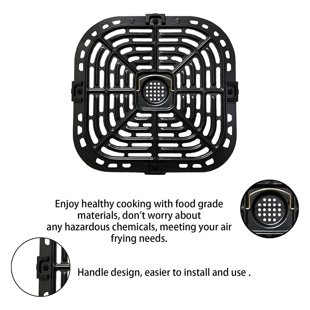 Pies de silicona para freír para comedor y Bar, pequeños electrodomésticos, accesorio de hoja de vapor, freidora de aire