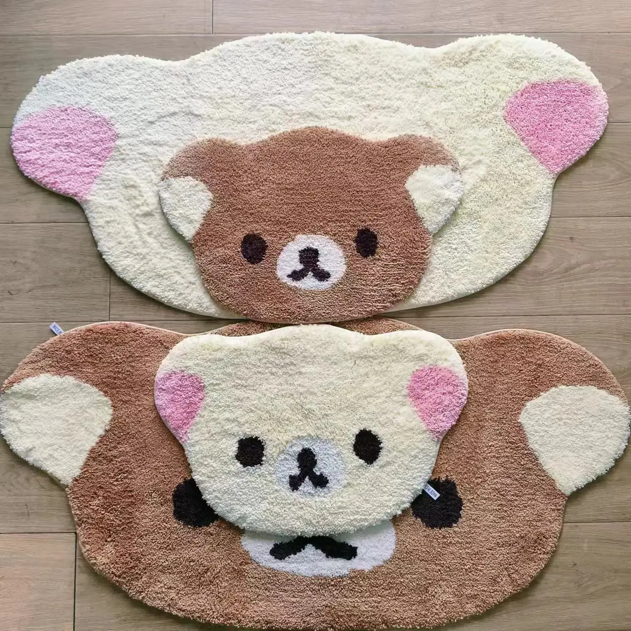Kawaii Rilakkuma & Korilakkuma Tufted Cartoon Rug 2