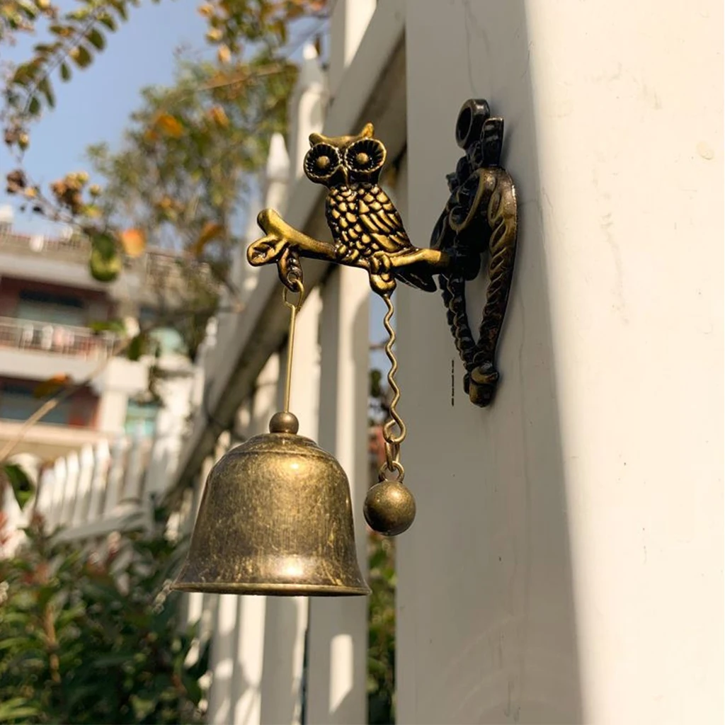 Cloche Porte-Bonheur en Métal, Petit Vent Tendance, pour Magasin