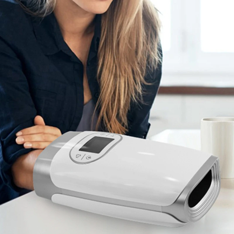 Equipo De Fisioterapia De Masajeador De Manos De Calefacocide Inteligente Tratamiento De Presion Equipo De Masaje De Palma