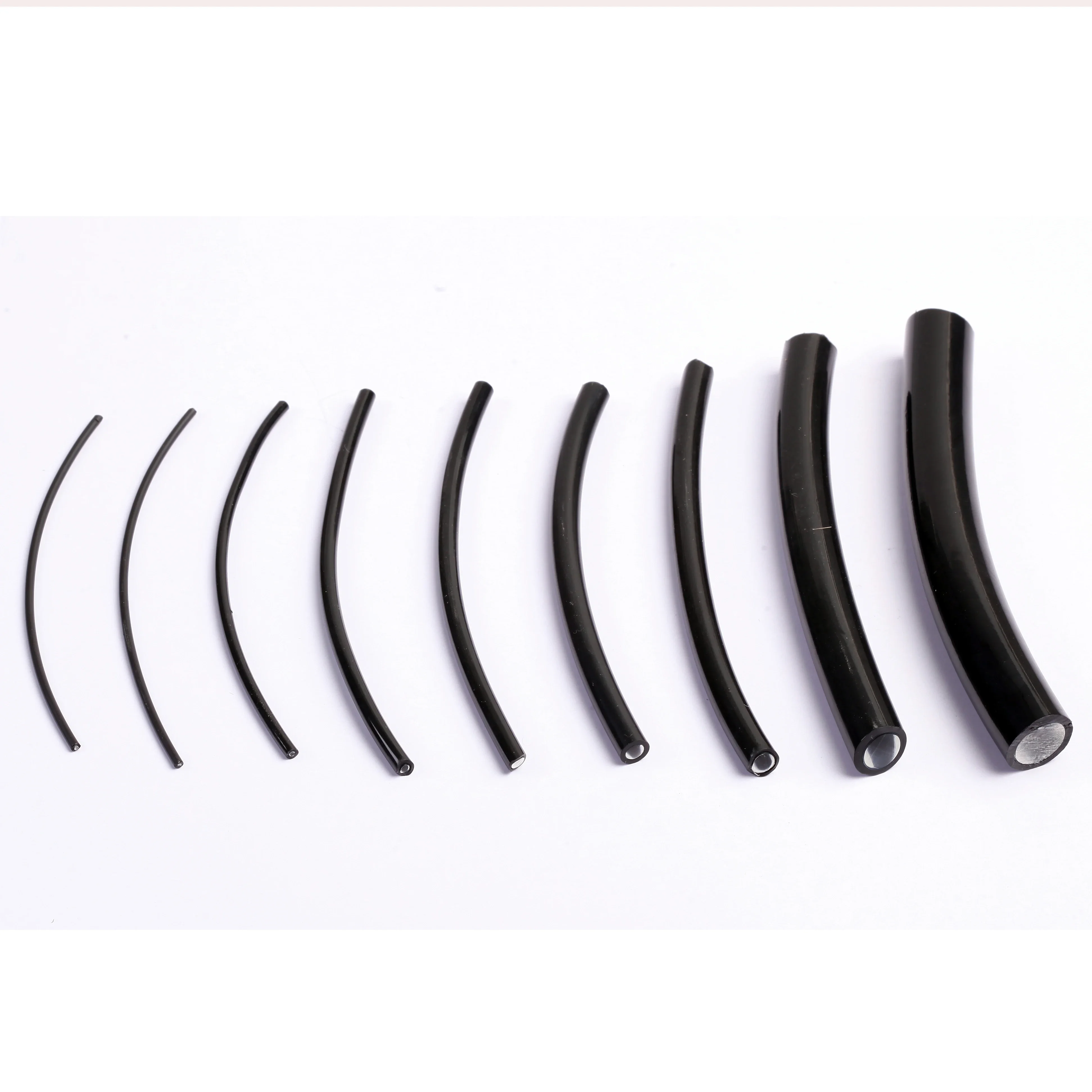 Meter price sale 3mm PVC jacket End glow optic fiber cable for strands star lighting