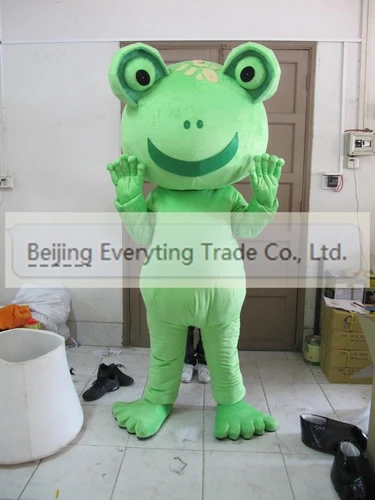 New Adult Halloween Christmas Frog Mascotte Fancy Cartoon Mascot Costume Peluche Fancy Dress Mascot Costume