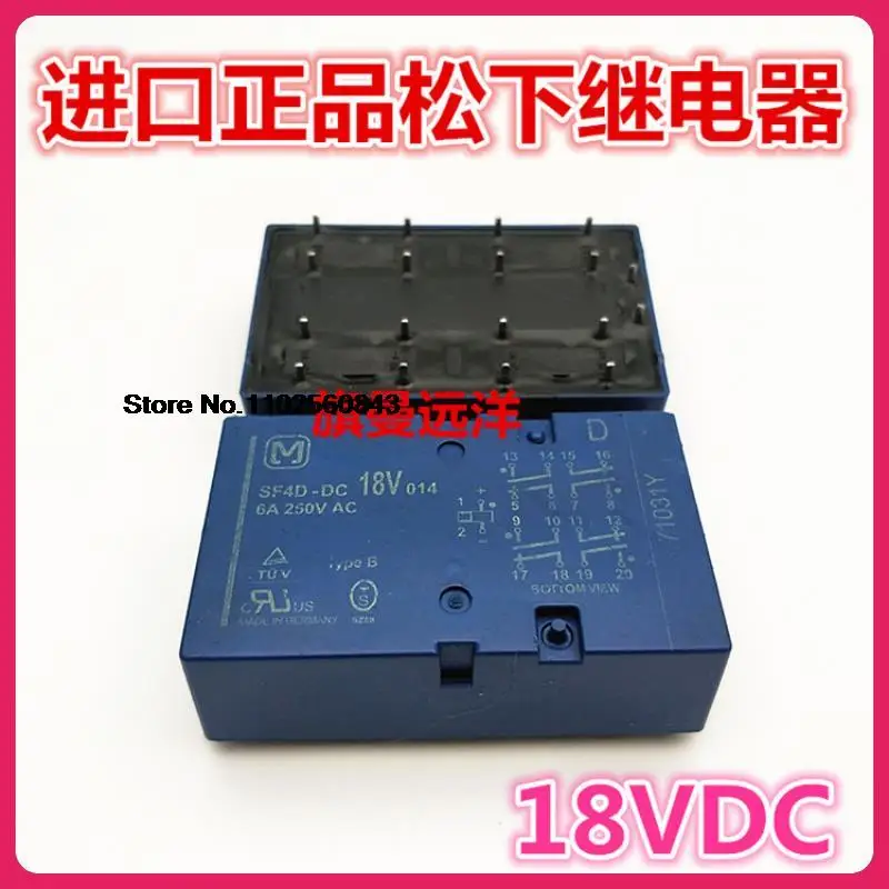 

SF4D-DC18V 18V SF4-DC18V 6A 250VAC