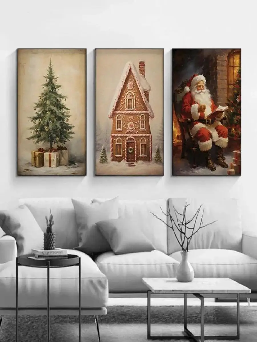 Festive Christmas Wall Art 2