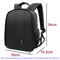 Outdoor Camera Backpack Video Digital Shoulder Camera Bag Waterproof Photo Knapsack Case DSLR For Canon For Nikon For Sony - Image 3