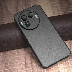 Luxury Leather Business Shockproof Durable Phone Case - Realme GT8 Pro (GRAY)