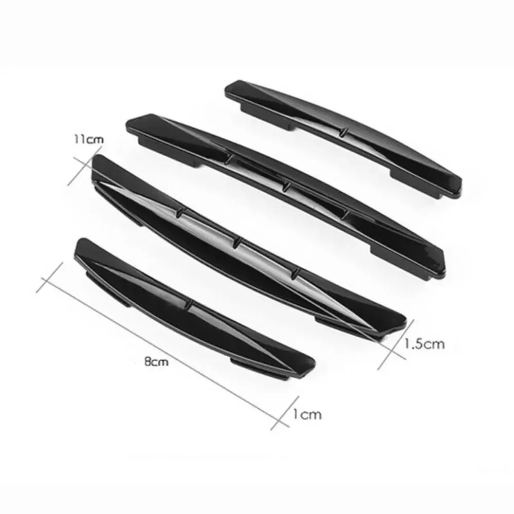 4-Piece Waterproof Car Door Edge Protector Set - Anti-Collision & Scratch-Resistant Bumper Guards