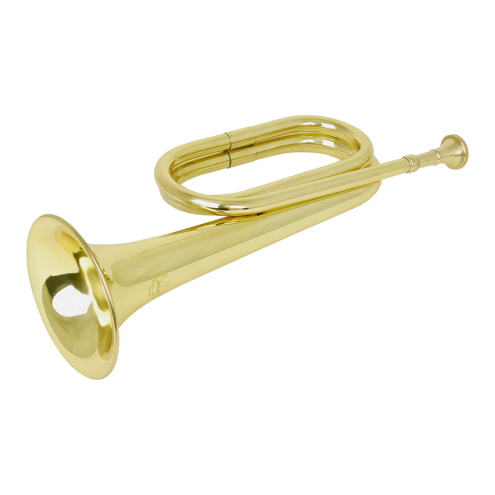 C Flat Horn Spanish military Horn High Quality Brass Diameter 11Cm With Mouthpiece Height 34cm Gold Silver Wind Instrument