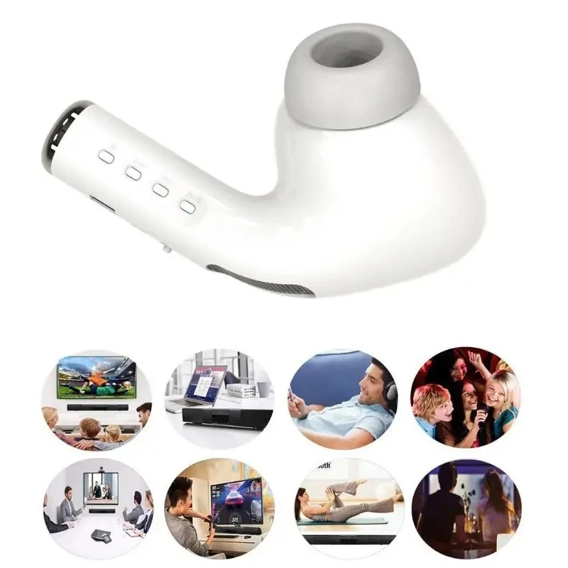 Oversized Wireless bluetooth speaker computer speakers Jumbo Headset Portable Wireless Music Bass Support TF Card Creative Gift