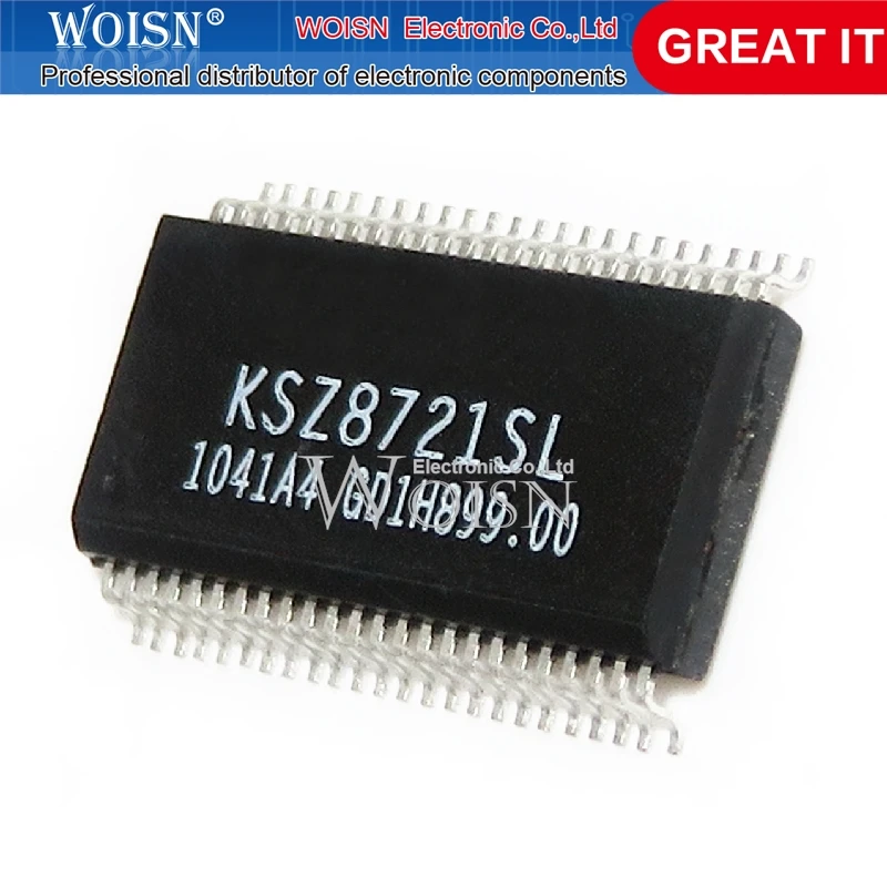 

10 шт. KSZ8721SL KSZ8721 SSOP-48