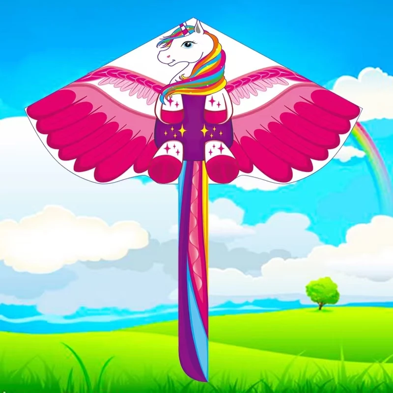 Children Kites Flying Outdoor Toys Ripstop Nylon Weifang Kites Factory Full Kitesurf Fun